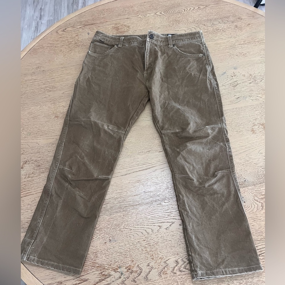Kuhl Ryder lean khaki work/hiking pants 38x30